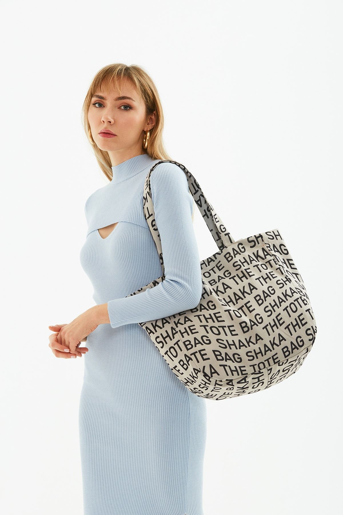 Vizon U50 Çıt Çıt Kapatmalı The Tote Bag Baskılı Kanvas Kumaş Günlük Kadın Kol Ve Omuz Çantası U:35 Vizon U50 Çıt Çıt Kapatmalı The Tote Bag Baskılı Kanvas Kumaş Günlük Kadın Kol Ve Omuz Çantası U:35
