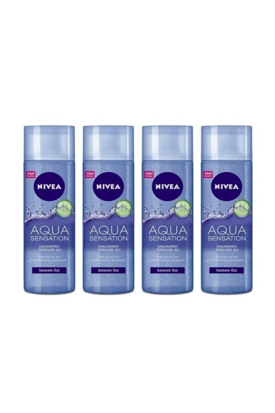 Aqua Sensation Canlandırıcı Yüz Temizleme Jeli 200 Ml,salatalık Özü, X4 Adet Aqua Sensation Canlandırıcı Yüz Temizleme Jeli 200 Ml,salatalık Özü, X4 Adet