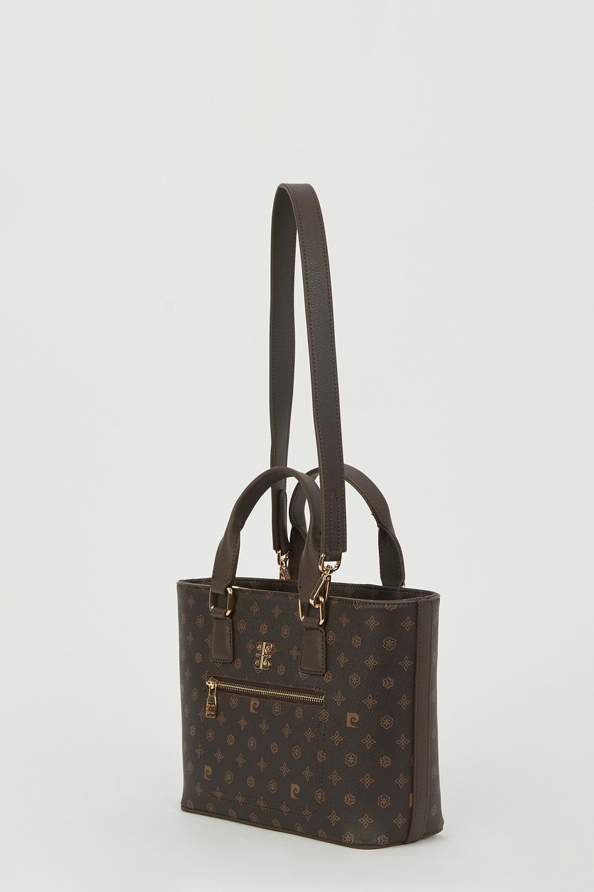 Kahve Monogram Kadın Uzun Askılı Kol Çantası 05PO23Y1729 Kahve Monogram Kadın Uzun Askılı Kol Çantası 05PO23Y1729