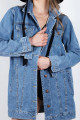 Orta Ton Denim Ceket Orta Ton Denim Ceket