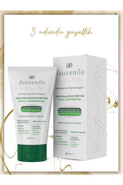 Sebum Dengeleyici Yüz Temizleme Jeli - Akne Karşıtı (Salicylic Acid, Panthenol, Lactic Acid) Sebum Dengeleyici Yüz Temizleme Jeli - Akne Karşıtı (Salicylic Acid, Panthenol, Lactic Acid)