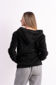 Unisex Kapüşonlu Polar Welsoft Peluş Siyah Ceket Unisex Kapüşonlu Polar Welsoft Peluş Siyah Ceket