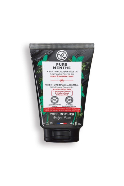 Peeling Ve Maske Etkili Yüz Yıkama Jeli - Akneye Eğilimli Ciltler / Pure Menthe 125 Ml Peeling Ve Maske Etkili Yüz Yıkama Jeli - Akneye Eğilimli Ciltler / Pure Menthe 125 Ml
