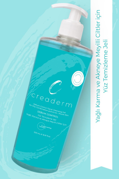 Sebum Control 500 ML Yağlı Karma ve Akneye Meyilli Ciltler İçin Yüz Yıkama Jeli Sebum Control 500 ML Yağlı Karma ve Akneye Meyilli Ciltler İçin Yüz Yıkama Jeli