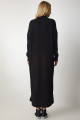 Kadın Siyah Fitilli Oversize Triko Elbise DD01251 Kadın Siyah Fitilli Oversize Triko Elbise DD01251