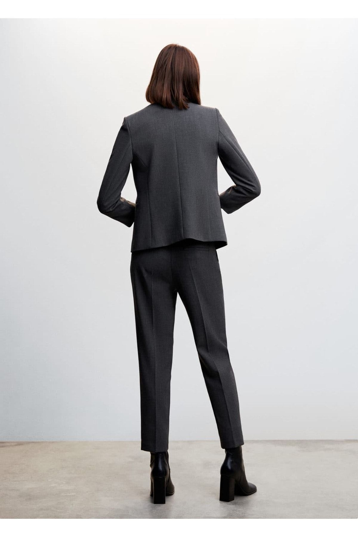 Yakasız Kumaş Ceket Yakasız Kumaş Ceket