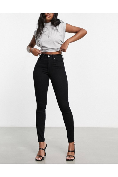 Trefjns Siyah Skinny Likralı Yüksek Bel Ekstra Esnek Kot Pantolon-trefjeans Trefjns Siyah Skinny Likralı Yüksek Bel Ekstra Esnek Kot Pantolon-trefjeans
