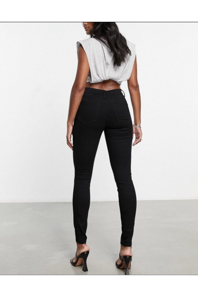 Trefjns Siyah Skinny Likralı Yüksek Bel Ekstra Esnek Kot Pantolon-trefjeans Trefjns Siyah Skinny Likralı Yüksek Bel Ekstra Esnek Kot Pantolon-trefjeans