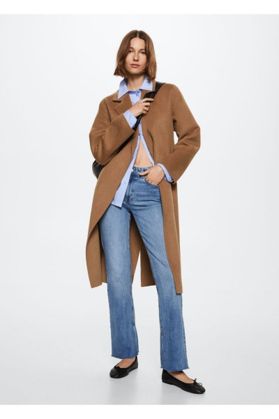 Kemerli El Yapımı Palto Kemerli El Yapımı Palto