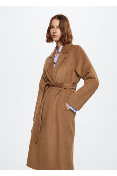 Kemerli El Yapımı Palto Kemerli El Yapımı Palto