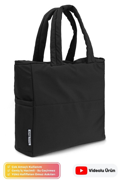 Orijinal Geniş Hacimli Su Geçirmez Puf Şişme Shopper Okul Spor İş İçin Büyük Boy Omuz Ve Kol Çantası Orijinal Geniş Hacimli Su Geçirmez Puf Şişme Shopper Okul Spor İş İçin Büyük Boy Omuz Ve Kol Çantası