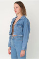 Trend Crop Kot Ceket Trend Crop Kot Ceket
