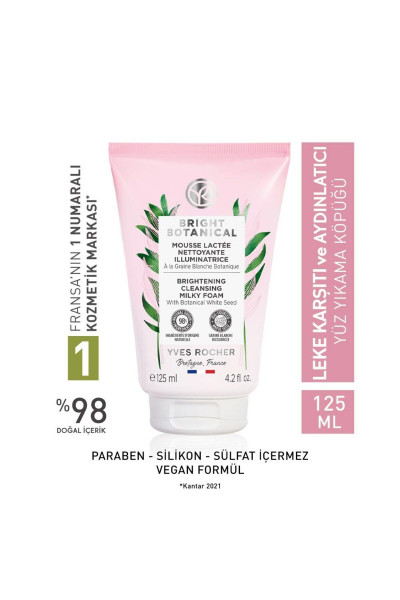 Yüz Yıkama Köpüğü - Leke ve Kırışık Karşıtı Bitkisel Kompleks Bakım / Bright Botanical 125 ml Yüz Yıkama Köpüğü - Leke ve Kırışık Karşıtı Bitkisel Kompleks Bakım / Bright Botanical 125 ml