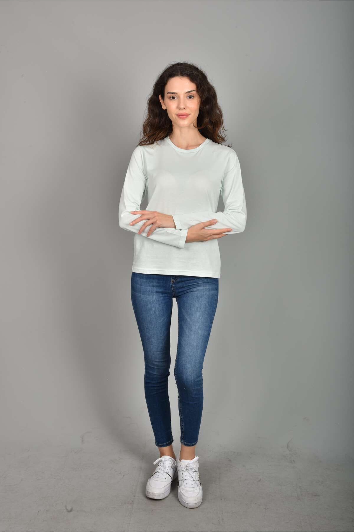 UZUN KOLLU T SHIRT