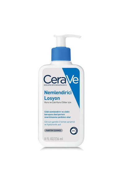 Çok Kuru ve Kuru ciltler için zengin, yağsız B3 vitaminli yüz ve vücut nemlendiricisi 340gr Çok Kuru ve Kuru ciltler için zengin, yağsız B3 vitaminli yüz ve vücut nemlendiricisi 340gr