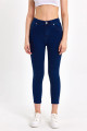 Toparlayıcı Kumaş Yüksek Bel Mavi Skinny Jean Toparlayıcı Kumaş Yüksek Bel Mavi Skinny Jean