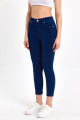 Toparlayıcı Kumaş Yüksek Bel Mavi Skinny Jean Toparlayıcı Kumaş Yüksek Bel Mavi Skinny Jean