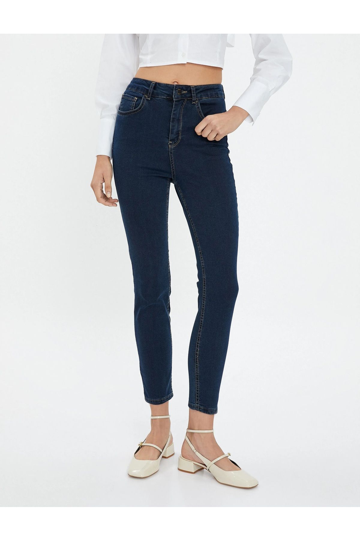Push Up Kot Pantolon Dar Kesim - Carmen Jeans Push Up Kot Pantolon Dar Kesim - Carmen Jeans