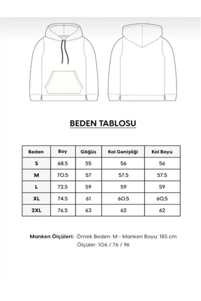 Studio Baskılı Unisex Kanguru Cepli Kapüşonlu Sweatshirt Studio Baskılı Unisex Kanguru Cepli Kapüşonlu Sweatshirt