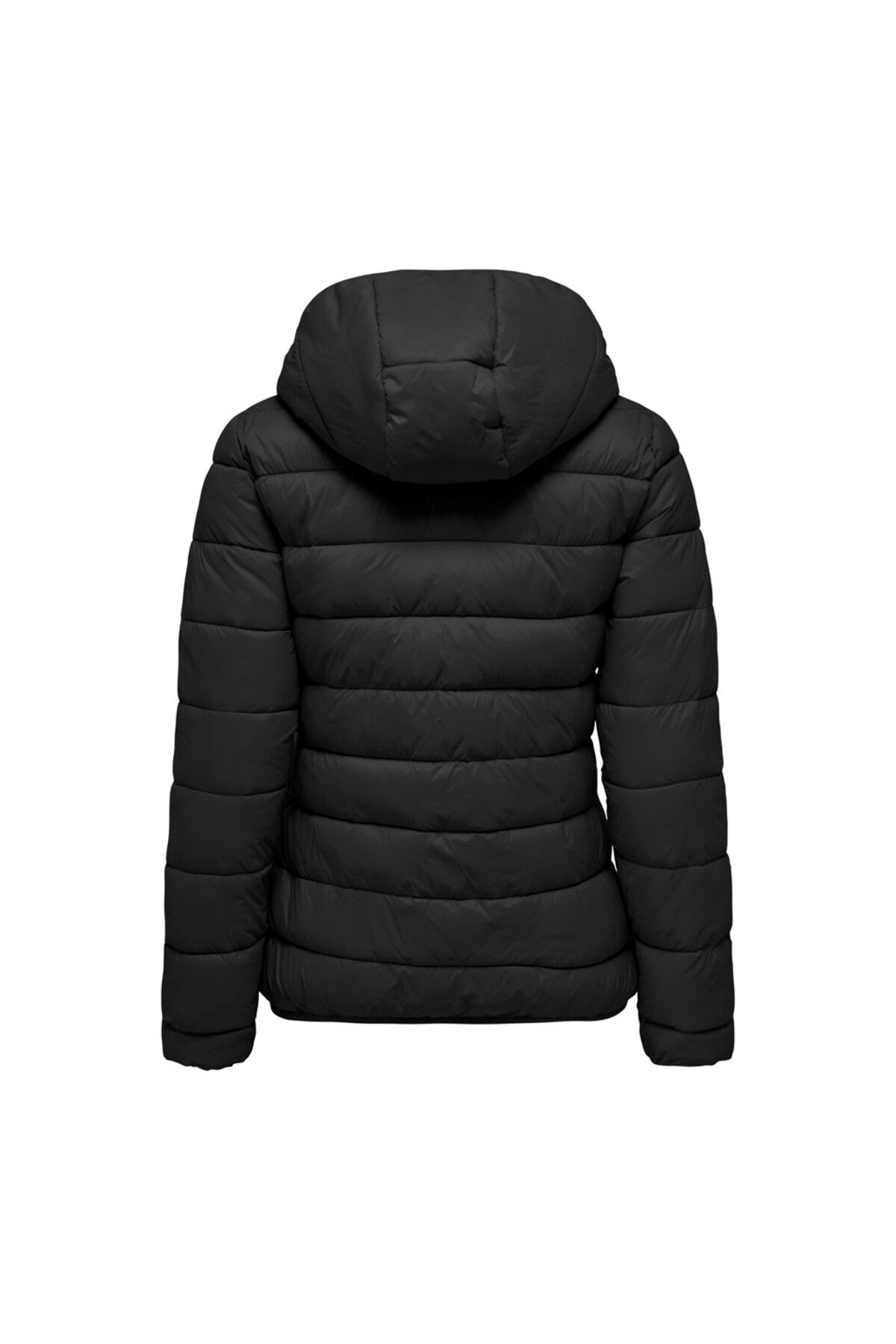 Kapüşonlu Siyah Kadın Mont 15301325 Kapüşonlu Siyah Kadın Mont 15301325