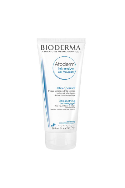 Atoderm Foaming Gel- Yoğun cilt kuruluğuna sahip ciltler için Nemlendirici Yüz Yıkama Jeli 200ml Atoderm Foaming Gel- Yoğun cilt kuruluğuna sahip ciltler için Nemlendirici Yüz Yıkama Jeli 200ml