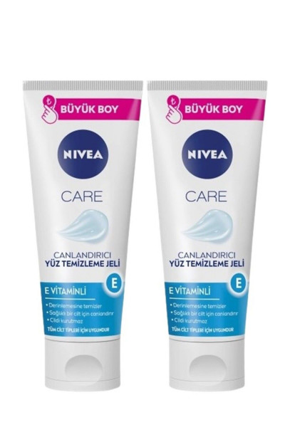 Canlandırıcı Yüz Temizleme Jeli E Vitaminli 225 Ml Tüm Cilt Tipleri * 2 Adet Canlandırıcı Yüz Temizleme Jeli E Vitaminli 225 Ml Tüm Cilt Tipleri * 2 Adet