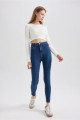 Yüksek Bel Bilek Boy Jegging Jean Pantolon A5823ax23au Yüksek Bel Bilek Boy Jegging Jean Pantolon A5823ax23au