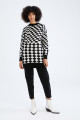 Regular Fit Bisiklet Yaka Desenli Tunik Regular Fit Bisiklet Yaka Desenli Tunik