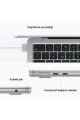 Macbook Air 13.6" M2 8c Cpu 10c Gpu 8 Gb 512 Gb Ssd Gümüş Mly03tu/a Macbook Air 13.6" M2 8c Cpu 10c Gpu 8 Gb 512 Gb Ssd Gümüş Mly03tu/a